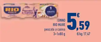 Conad Tonno RIO MARE offerta