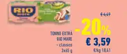 Conad Tonno extrà RIO MARE offerta