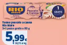 Sigma Tonno pescato a canna rio mare 3+1 pezzo gratis offerta