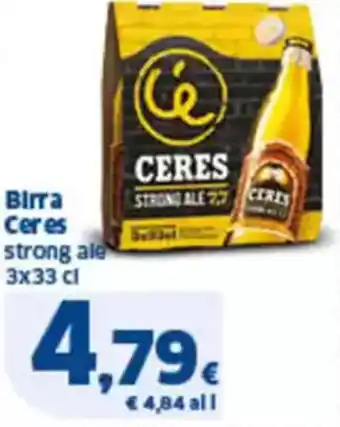 Sigma Birra ceres strong ale offerta