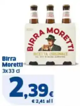 Sigma Birra moretti offerta