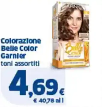 Sigma Colorazione belle color garnier toni assortiti offerta