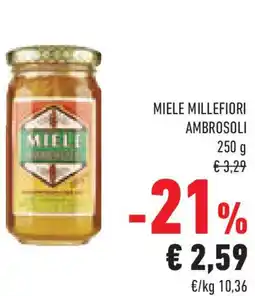 Conad Miele millefiori ambrosoli MIELE offerta