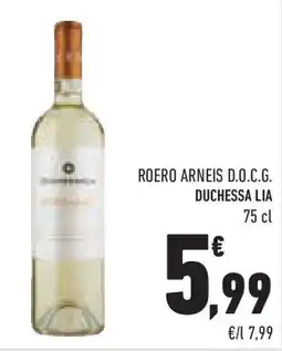 Conad Roero arneis d.o.c.g. DUCHESSA LIA offerta