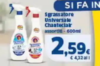 Sigma Sgrassatore universale chanteclair assortiti offerta