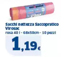 Sigma Sacchi nettezza saccopratico virosac offerta