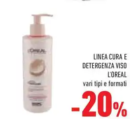 Conad Linea cura e detergenza viso L'OREAL offerta