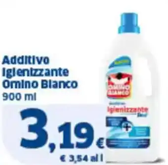 Sigma Additivo igienizzante nel omino blanco offerta