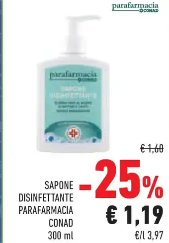 Conad Sapone disinfettante PARAFARMACIA CONAD offerta