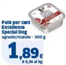 Sigma Patè per cani excellence special dog agnello/malale offerta