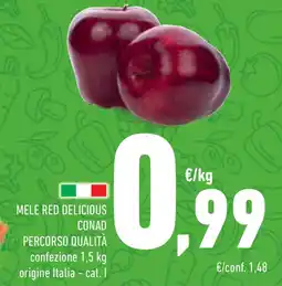 Conad Mele red delicious conad percorso qualità offerta