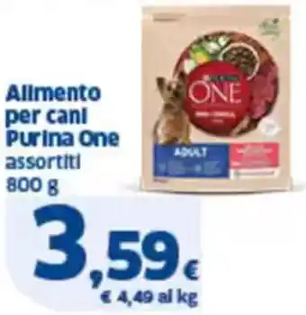 Sigma Alimento per canl purina one assortiti offerta