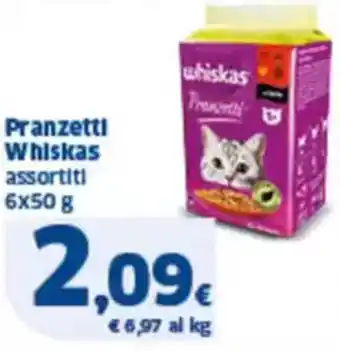 Sigma Pranzetti whiskas assortiti offerta