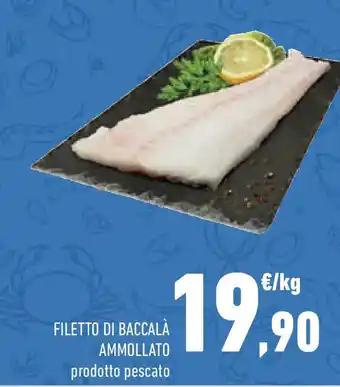 Conad Filetto di baccalà ammollato offerta