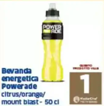 Sigma Bevanda energetica powerade citrus/orange/ mount blast offerta