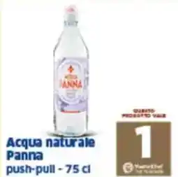 Sigma Acqua naturale panna push-pull offerta