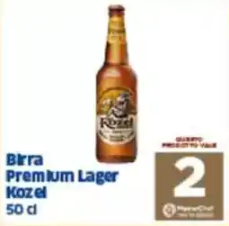 Sigma Birra premium lager kozel offerta