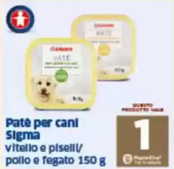 Sigma Vitello e piselli pollo e fegato offerta