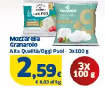 Sigma Mozzarella granarolo alta qualità/oggi puol offerta