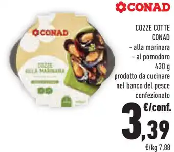 Conad Cozze cotte CONAD offerta