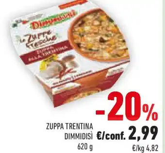 Conad Zuppa trentina DIMMIDISÌ offerta