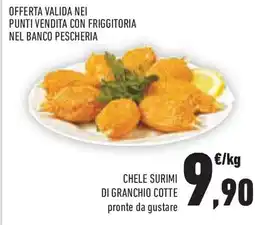 Conad Chele surimi di granchio cotte offerta