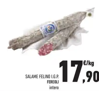 Conad Salame felino i.g.p. FEREOLI offerta