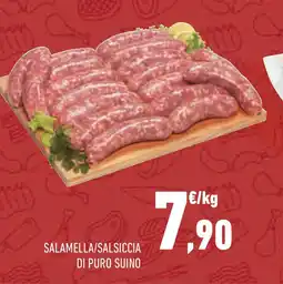 Conad Salamella/salsiccia di puro suino offerta