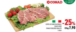 Conad Coppa di suino nazionale senza osso CONAD PERCORSO QUALITÀ offerta