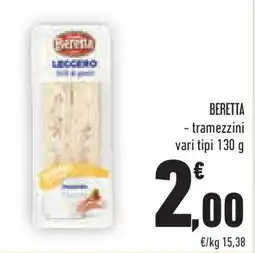 Conad BERETTA - tramezzini vari tipi offerta