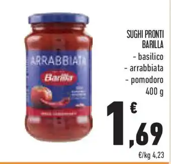 Conad Sughi pronti BARILLA offerta