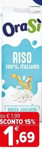 Iperal Orasi riso 100% italiano offerta