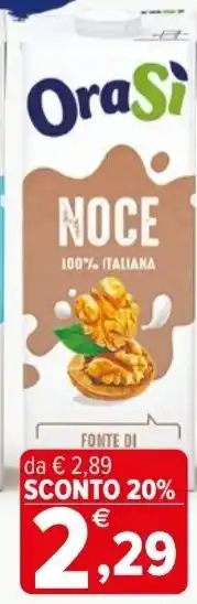 Iperal Orasi noce 100% italiana offerta