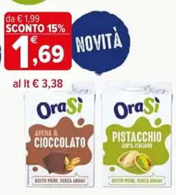 Iperal Orasi avena & cioccolato/ pistacchio offerta