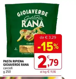 Iperal Pasta ripiena gioiaverde RANA offerta