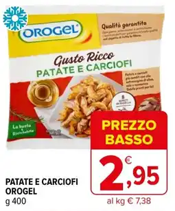 Iperal Patate e carciofi OROGEL offerta