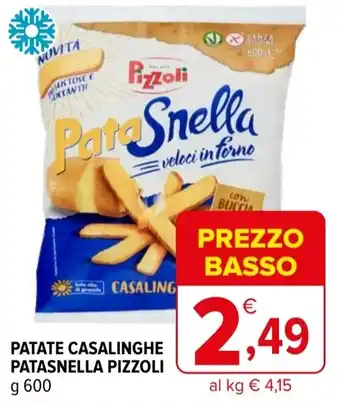 Iperal Patate casalinghe patasnella PIZZOLI offerta