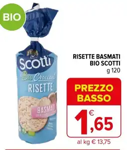 Iperal Risette basmati BIO SCOTTI offerta