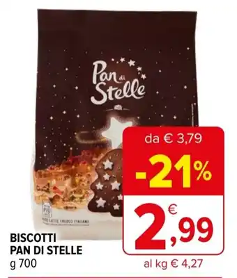 Iperal Biscotti PAN DI STELLE offerta