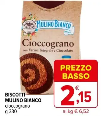 Iperal Biscotti MULINO BIANCO cioccograno offerta