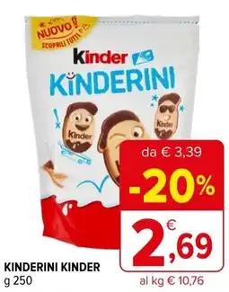 Iperal Kinderini KINDER offerta