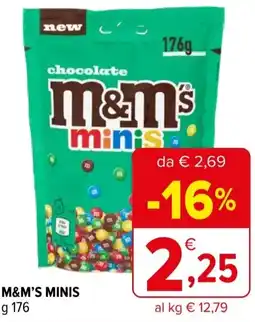 Iperal M&M'S minis offerta