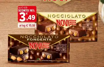 Iperal NOVI Cioccolato offerta