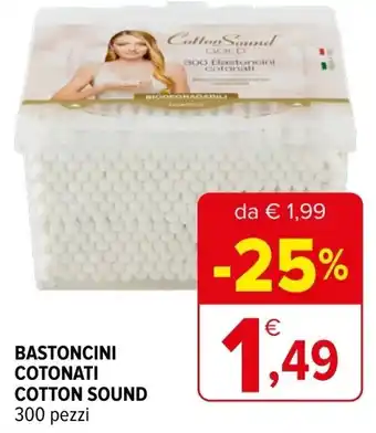 Iperal Bastoncini cotonati COTTON SOUND offerta