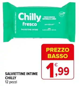 Iperal Salviettine intime CHILLY offerta