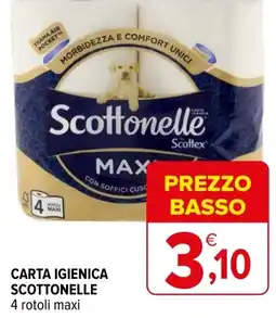 Iperal Carta igienica SCOTTONELL offerta