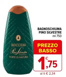 Iperal Bagnoschiuma pino silvestre offerta