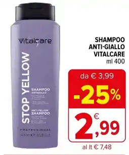 Iperal Shampoo anti-giallo VITALCARE offerta