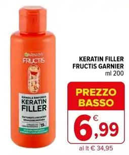 Iperal Keratin filler fructis GARNIER offerta