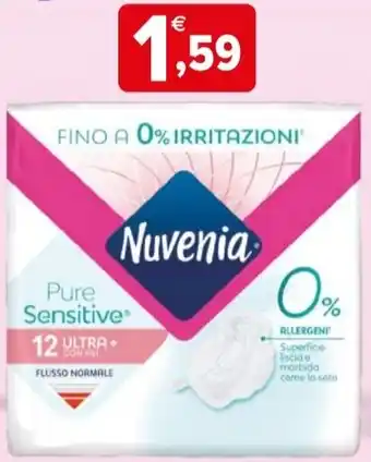 Iperal Nuvenia fino a 0% irritazioni pure sensitive 12 ultra offerta